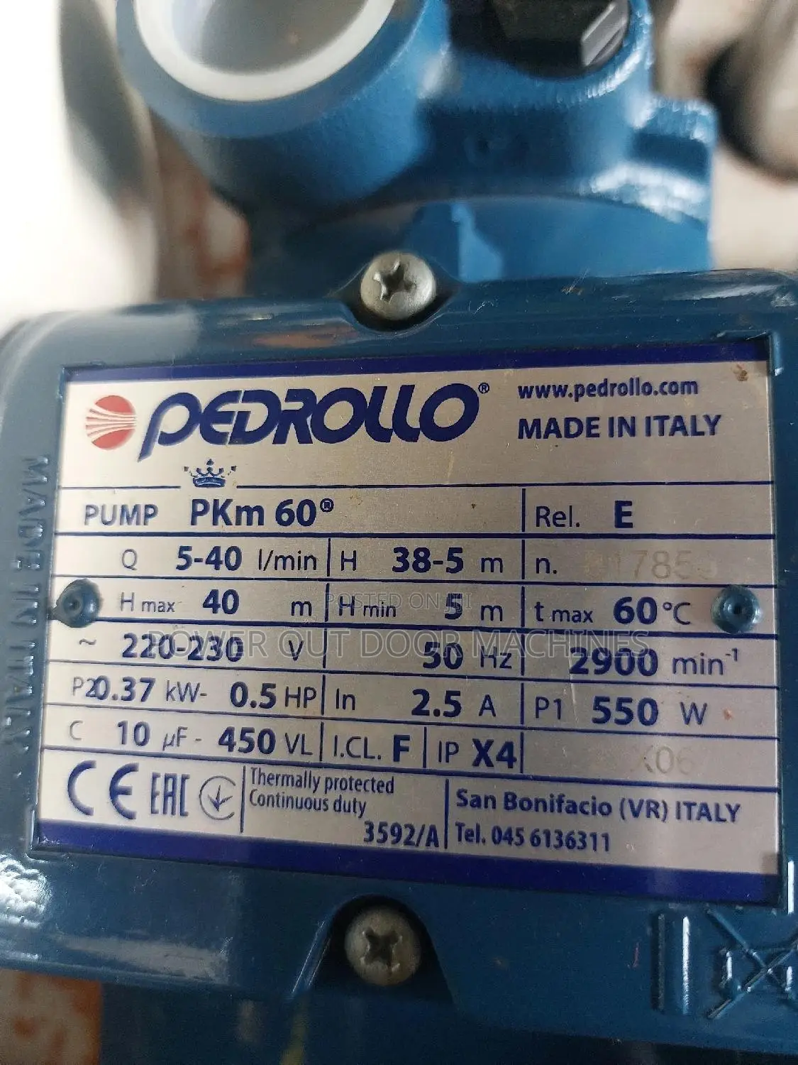 Pedrollo Surface Booster Pump
