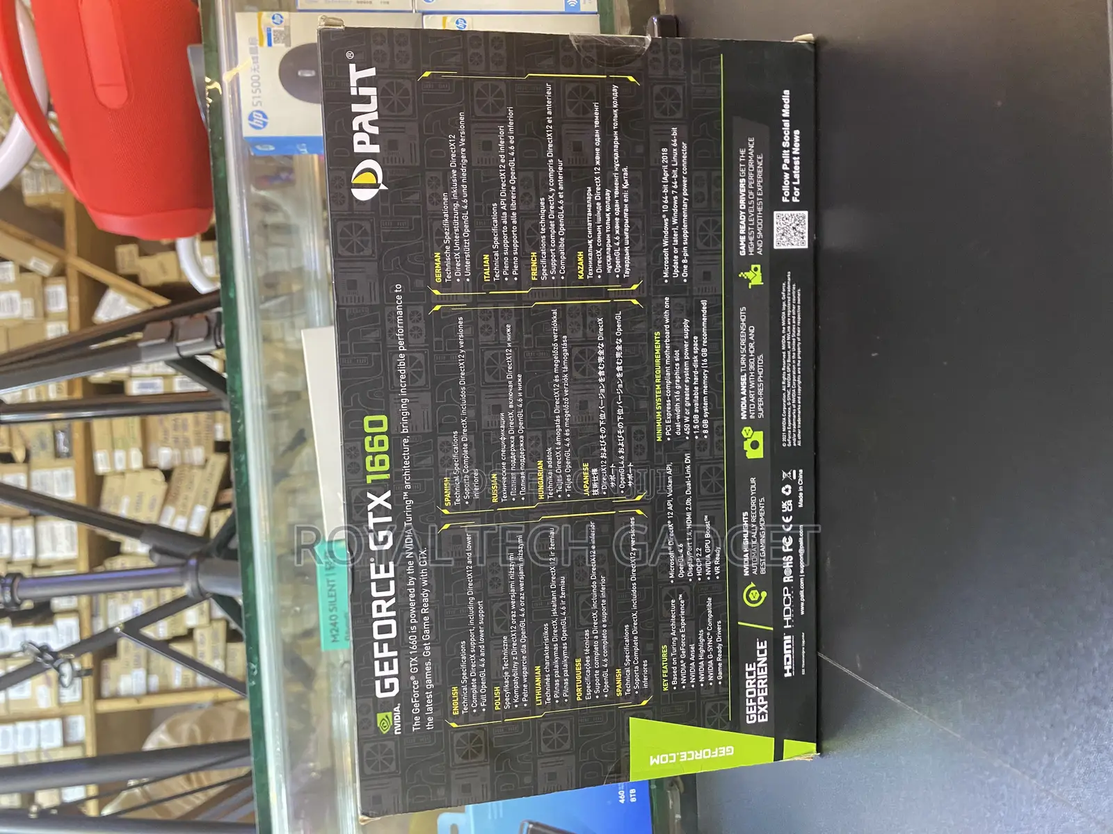 Geforce GTX 1660 6gb Nvidia Graphics Card