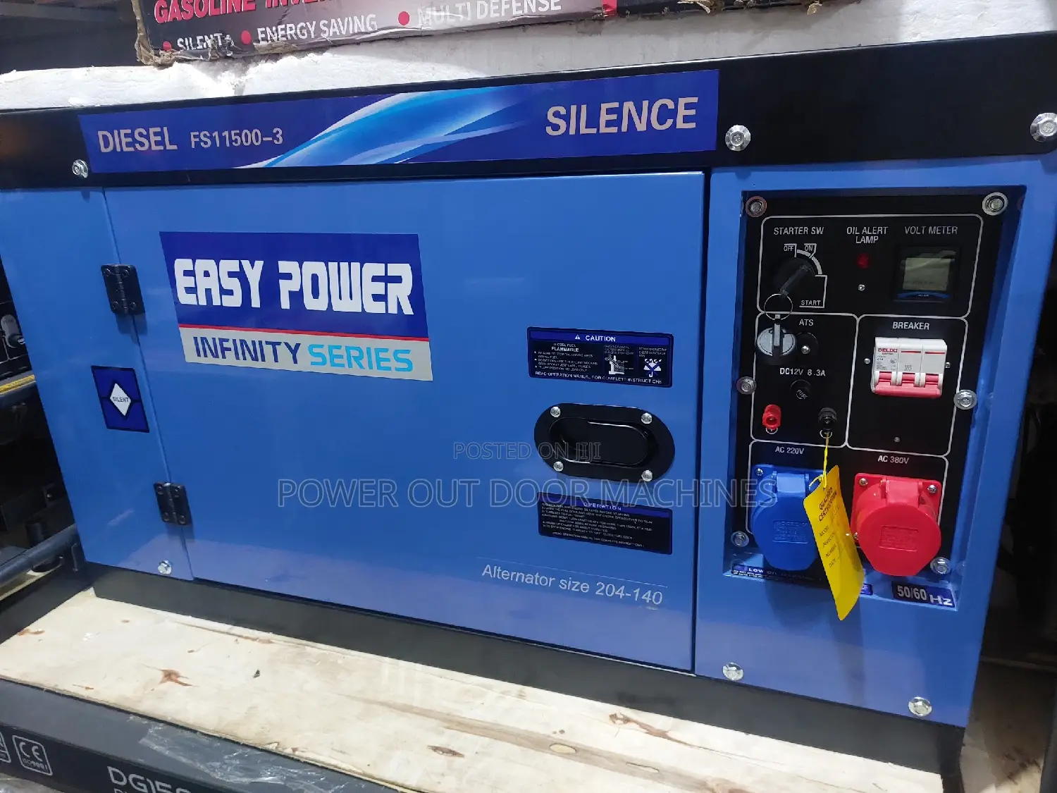 10 Kva 3 Phase Easy Power Silent DIESEL Generator
