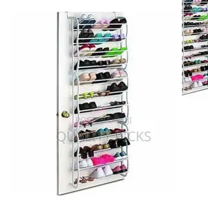 Metallic Door Shoe Rack