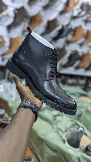 Original Clarks Premium Leather Lace Up Ankle Boots