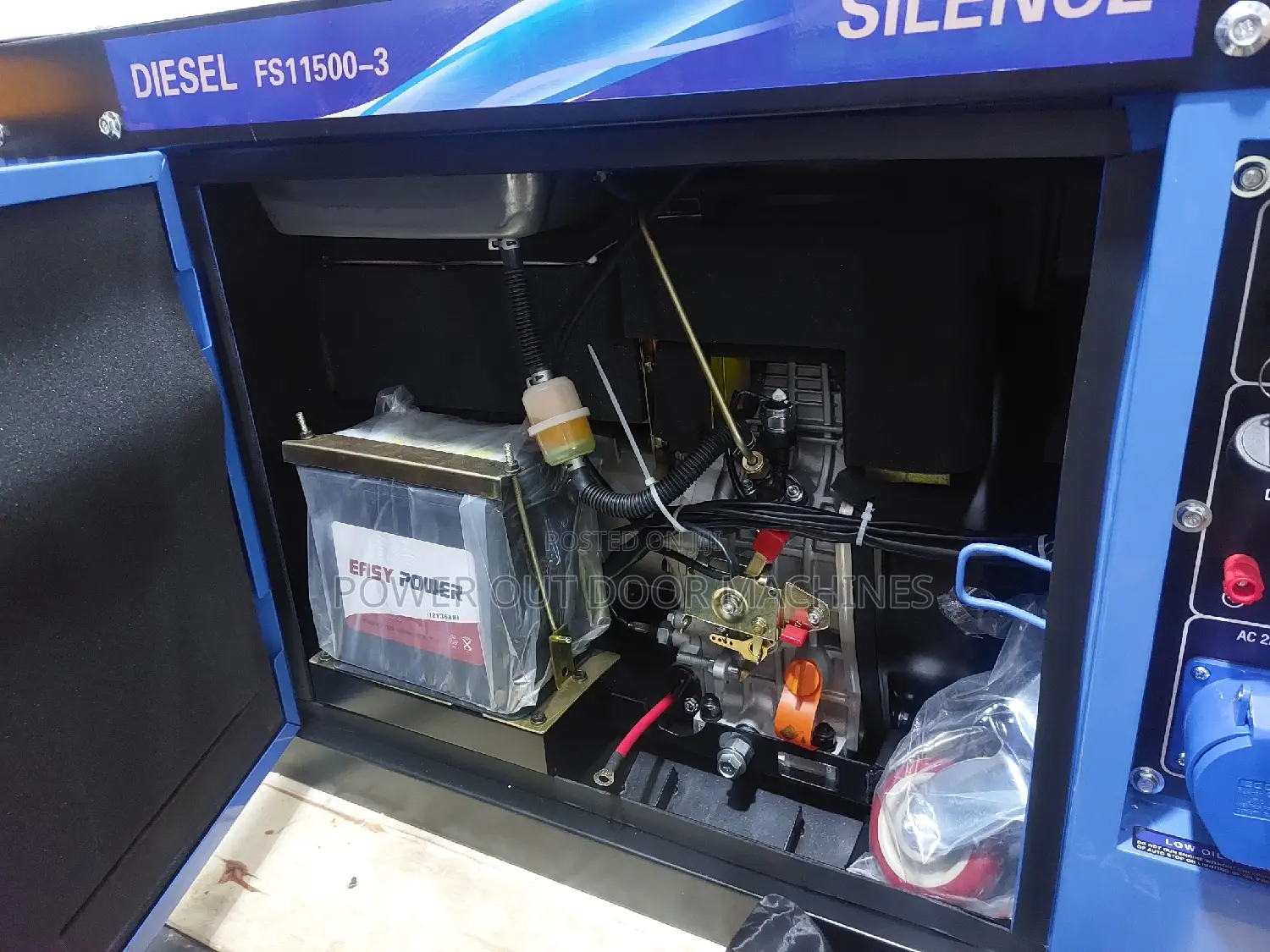 10 Kva 3 Phase Easy Power Silent DIESEL Generator