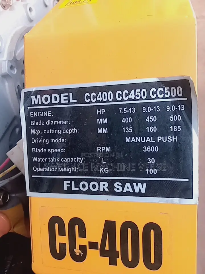 Diesel Road Cutter/Floor Saw