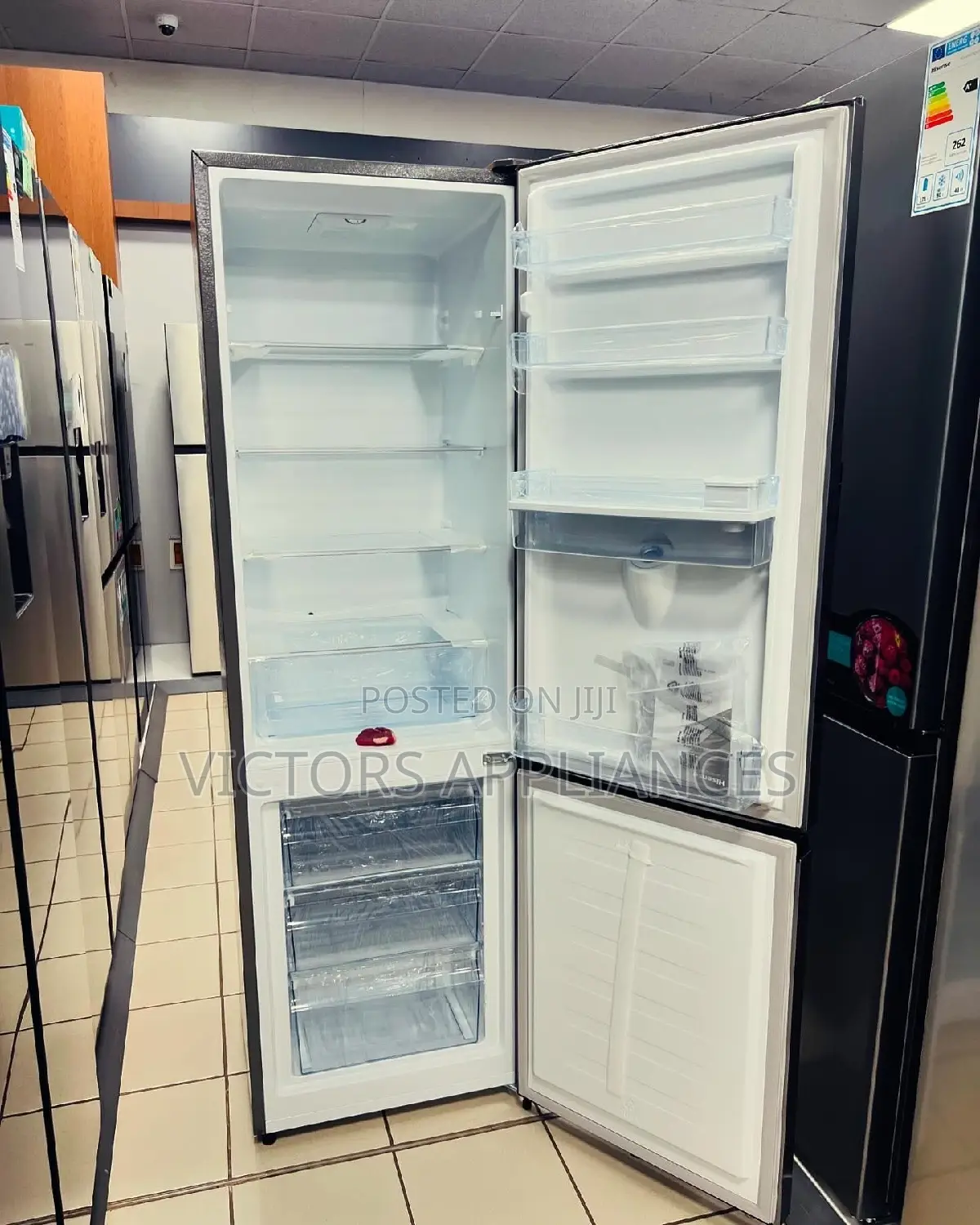 341L Hisense Fridge With Water Dispenser