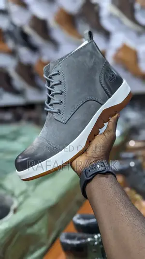 Original Grey Timberland Casual Ankle Boots
