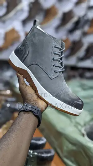Original Grey Timberland Casual Ankle Boots