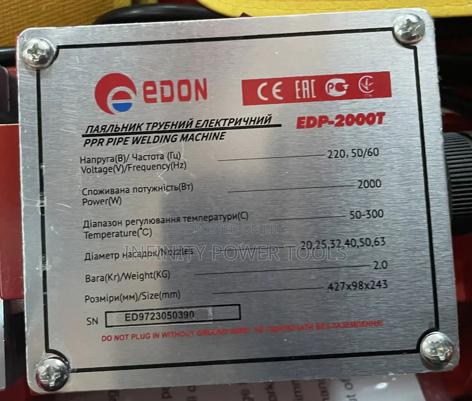 PPR Pipe Welding Machine