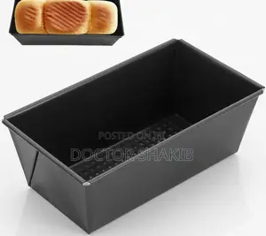 Nonstick Bread Loaf Tin for Baking-Black