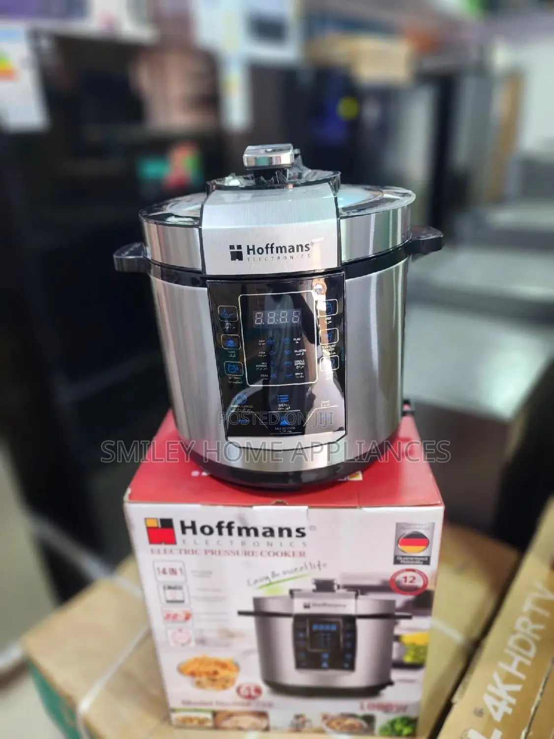 6ltrs Hoffmans Digital Pressure Cooker