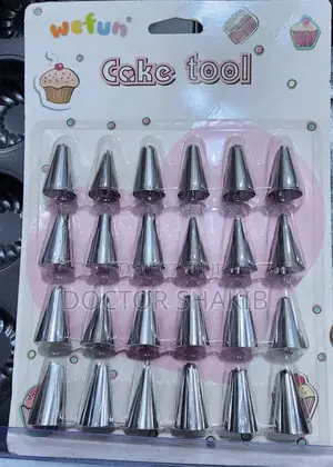 Stainless Steel 24pcs Nozzle Card