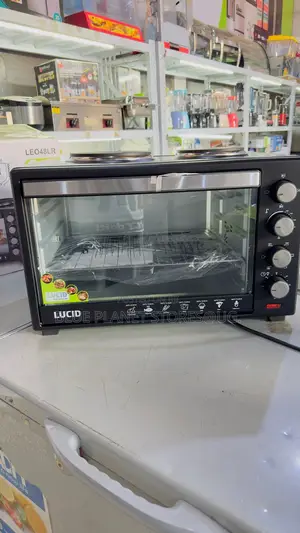 LUCID 48litres Mini Ovens With Hotplates \\ 2000w \\ LEO48LR