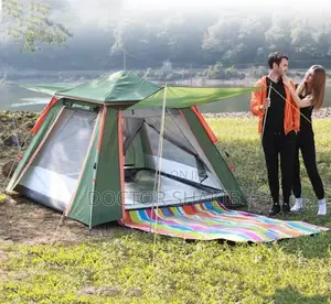 Generic 6 People Foldable Quick Setup Large Tent