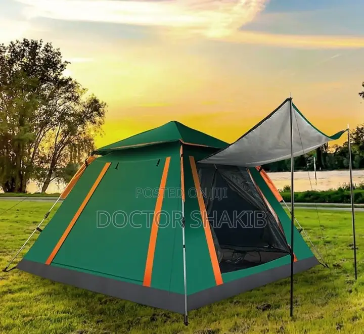 Generic 6 People Foldable Quick Setup Large Tent