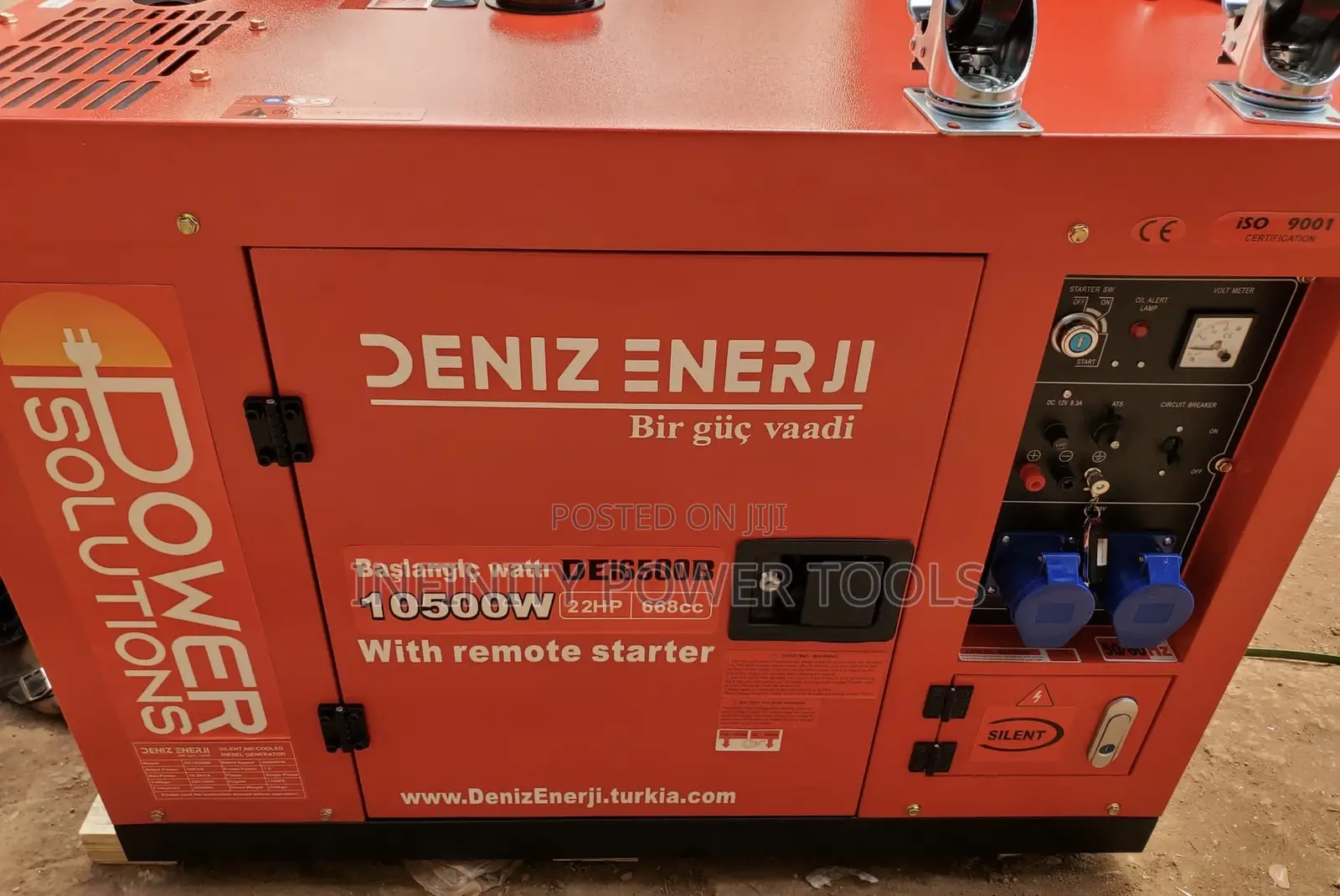Silent Air Cooled Diese Generator DE16500B