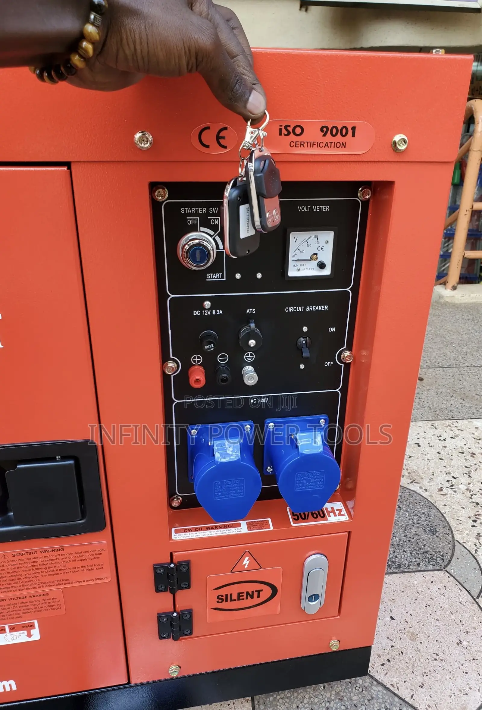 Silent Air Cooled Diese Generator DE16500B