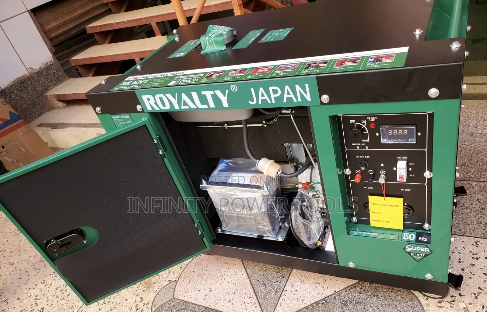 Royalty Diesel Generator RT17800SN