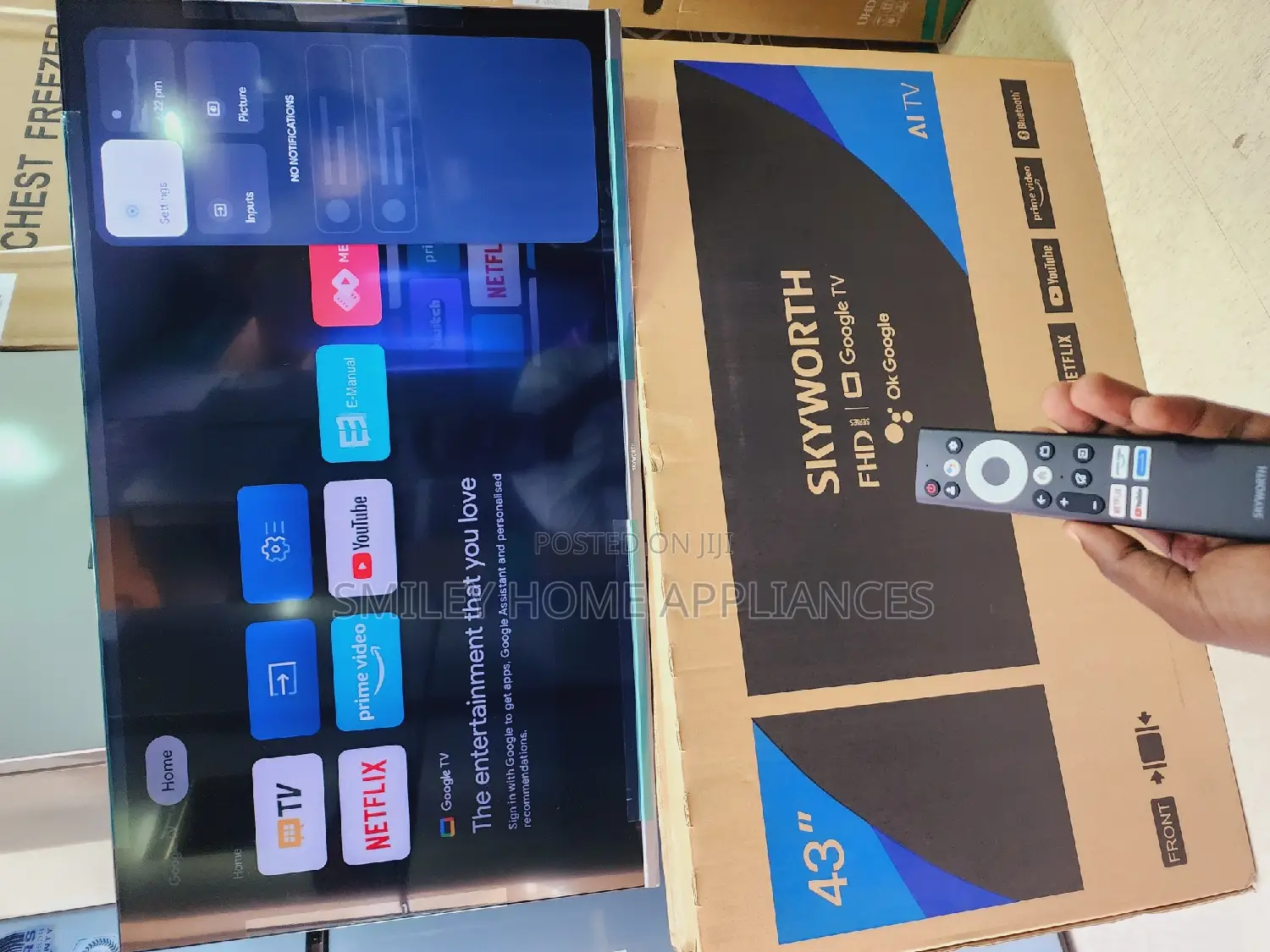 New Discounted Skyworth 43inches Android Google Tv