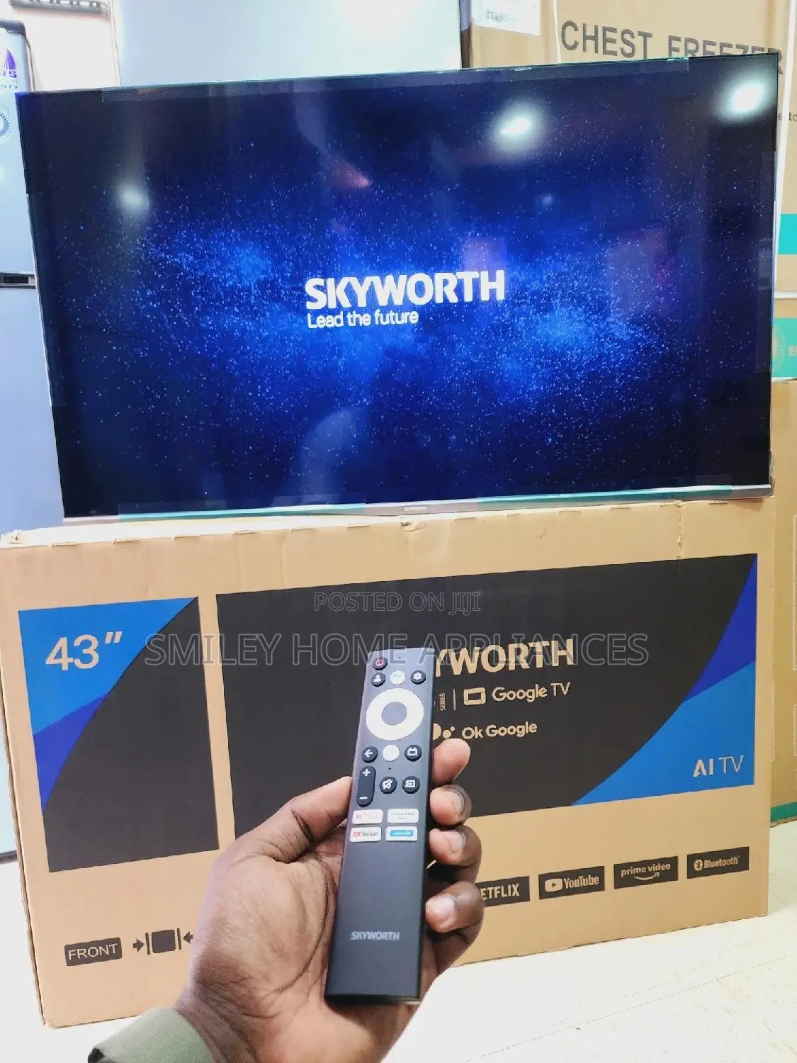 New Discounted Skyworth 43inches Android Google Tv
