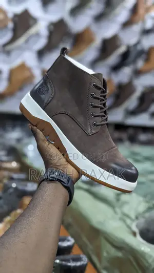Original Coffee Brown Timberland Casual Ankle Boots