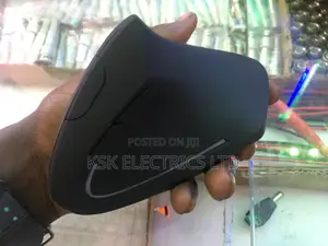 Gembird USB Vertical Mouse With 6 Buttons Black