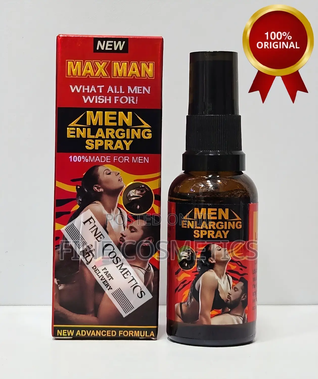 MAX MAN DELAY SPRAY | Enlarging for Premature Ejaculation.