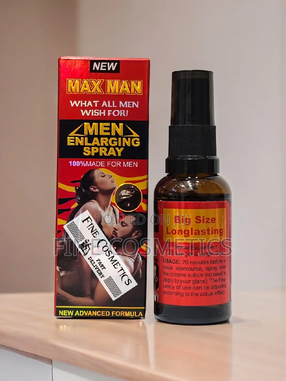 MAX MAN DELAY SPRAY | Enlarging for Premature Ejaculation.