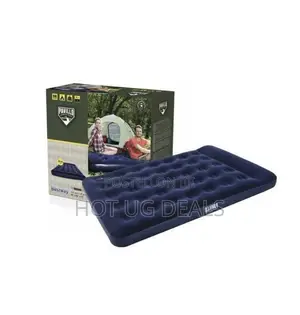 4x6 Inflatable Air Mattress Portable With Pump - Blue