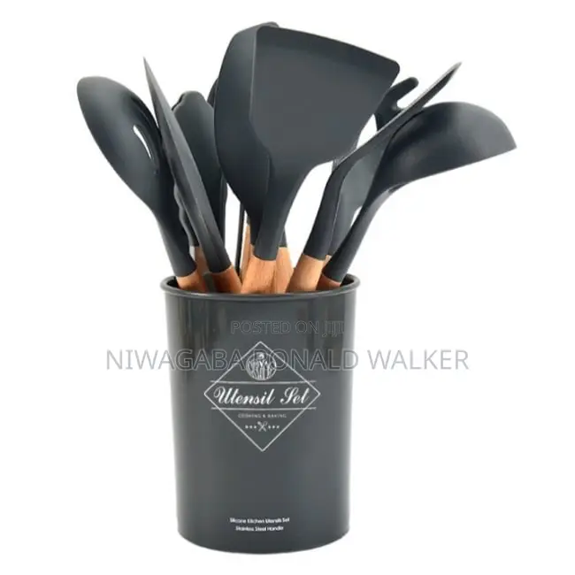 Silicone Fork Serving Spoon Set