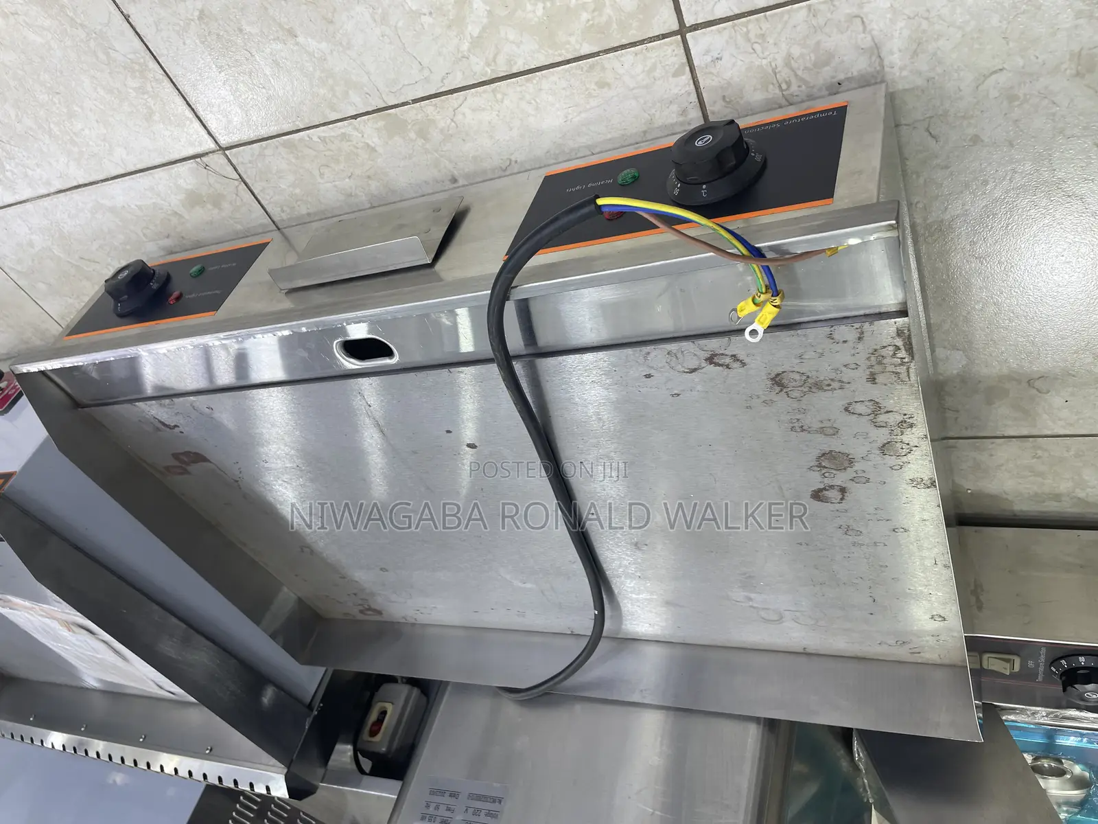 Commercial Double Electric Griddle Machine
