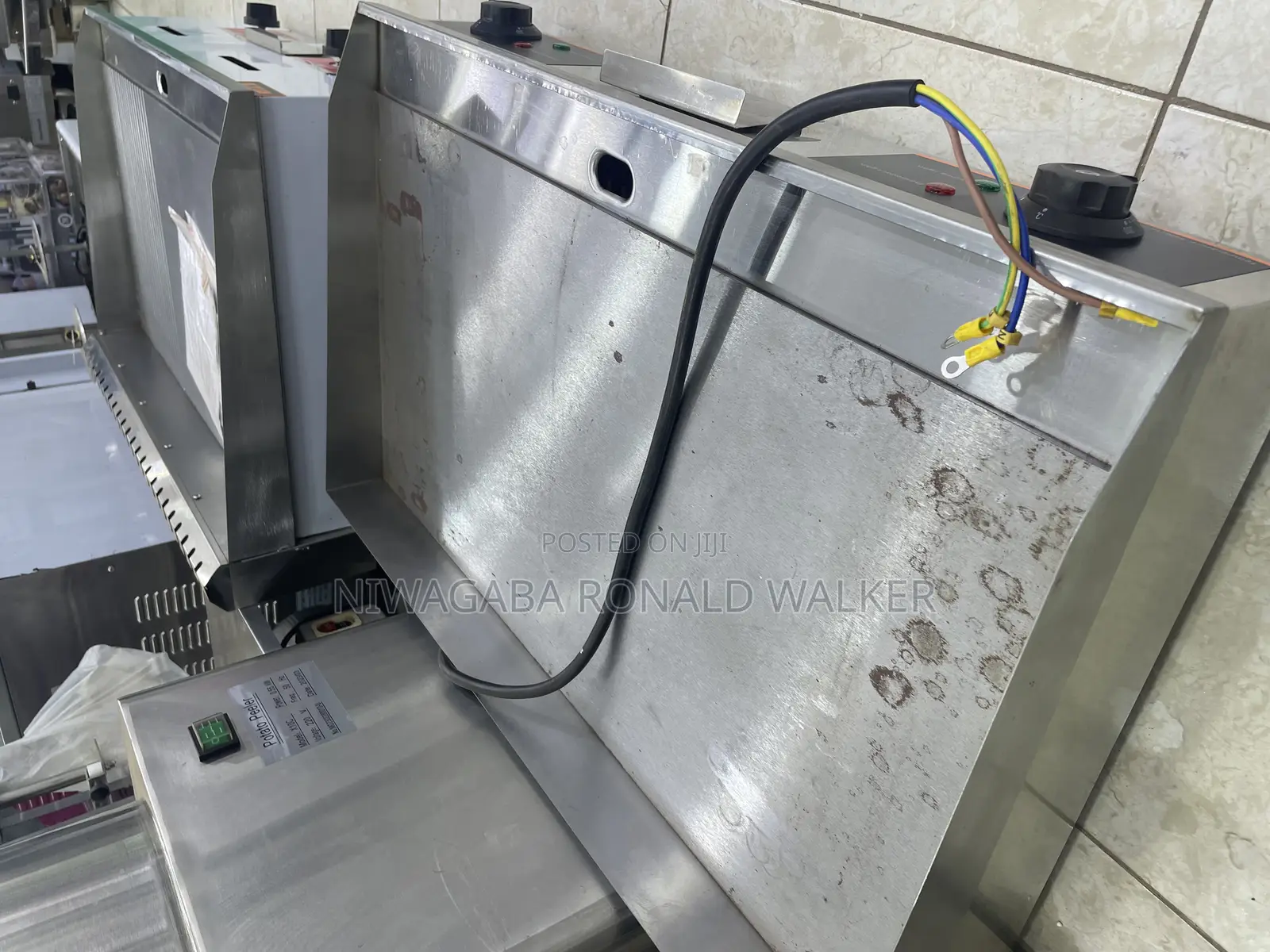 Commercial Double Electric Griddle Machine