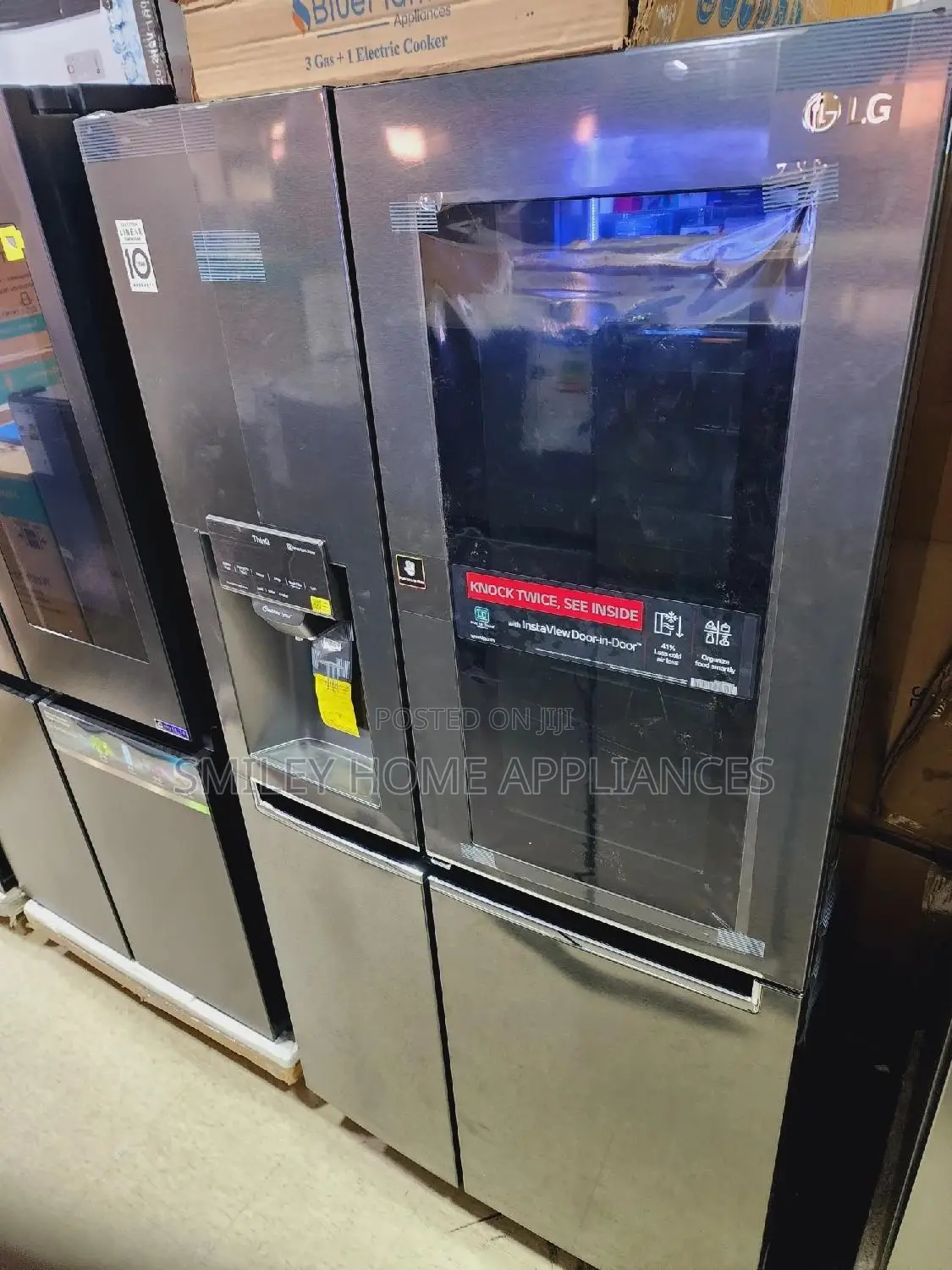 Newly Import LG 674ltrs Knock Twice Refrigerator