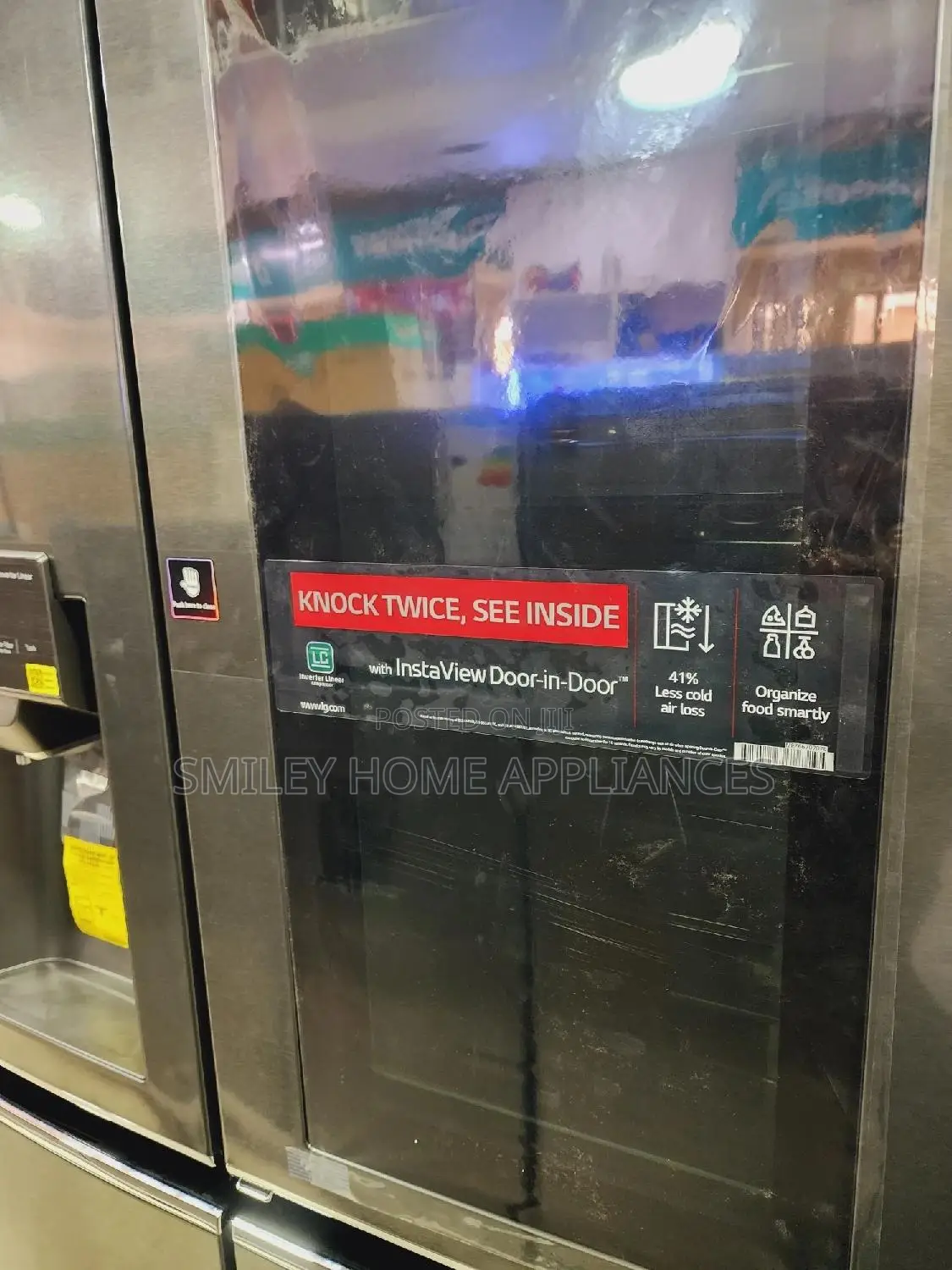Newly Import LG 674ltrs Knock Twice Refrigerator