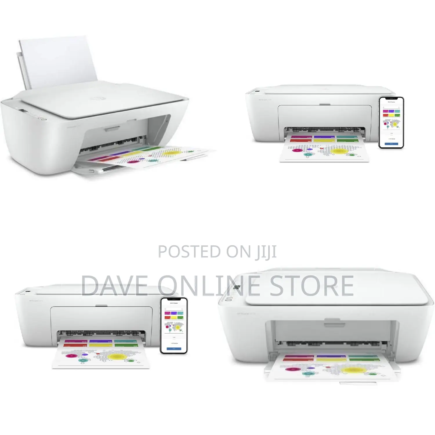 HP Deskjet 2720 All-in-One Printer (3XV18B)