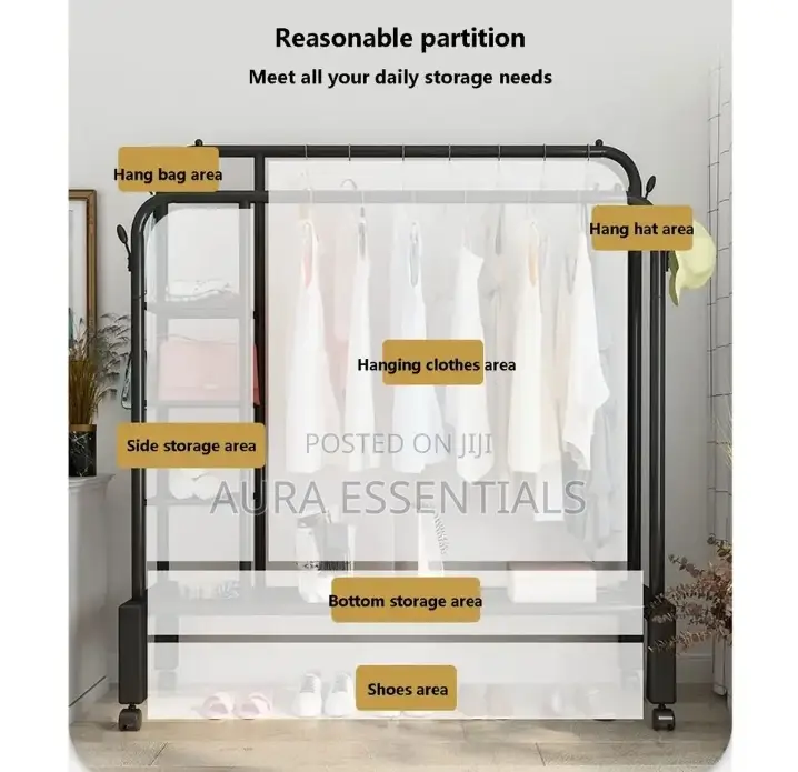 Multifunctional Bedroom Clothes Rack