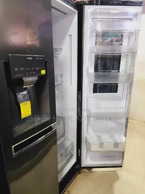 New Discounted LG 674ltrs Black Knock Knock Refrigerator