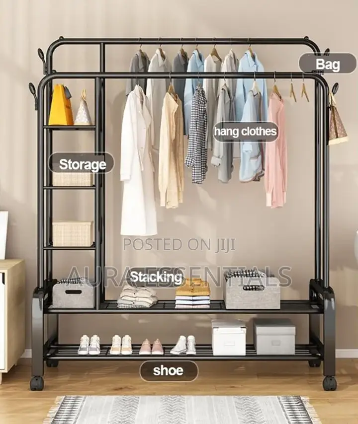 Multifunctional Bedroom Clothes Rack
