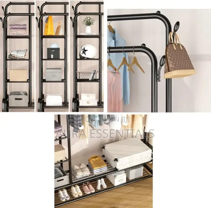 Multifunctional Bedroom Clothes Rack