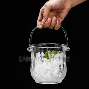 Mini Ice Bucket Beverage Tub With Tong