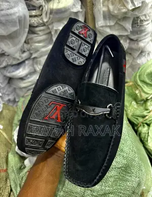 Original Louis Vuitton Suede Moccasins