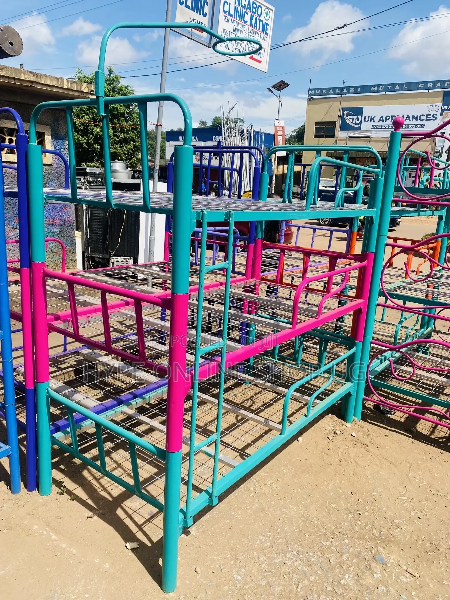 Standard Decker Beds With Net Hang and Ladder