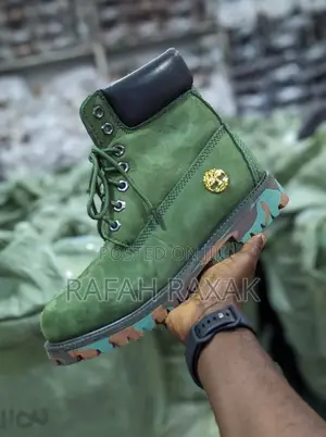 Original Men’S Green 6 Inch Waterproof Timberland Boots