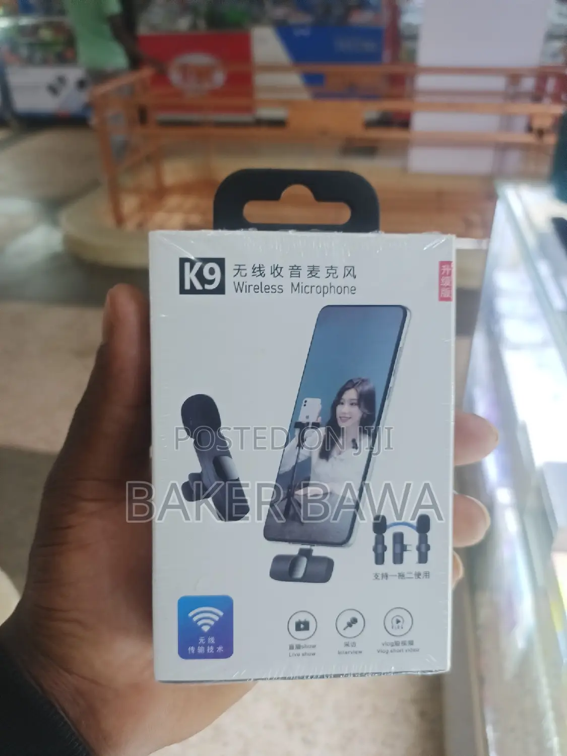  Wireless Microphone Double