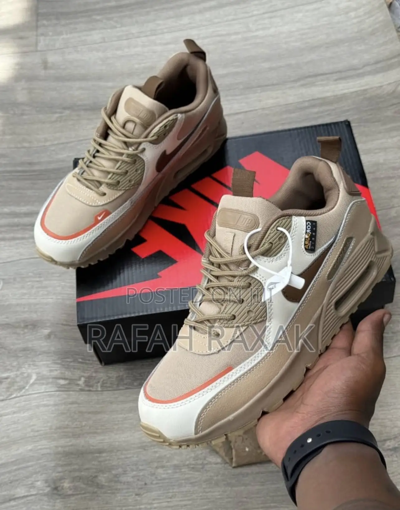 Original Brown Nike Air Max 90 Sneaker