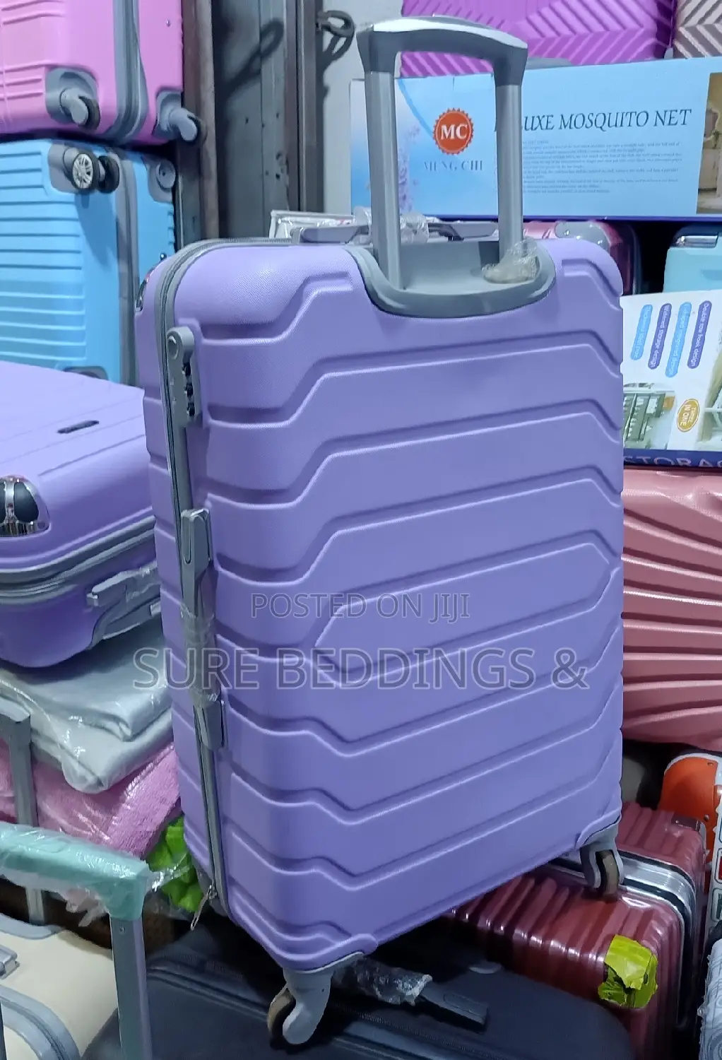 Medium Plastic Suitcase