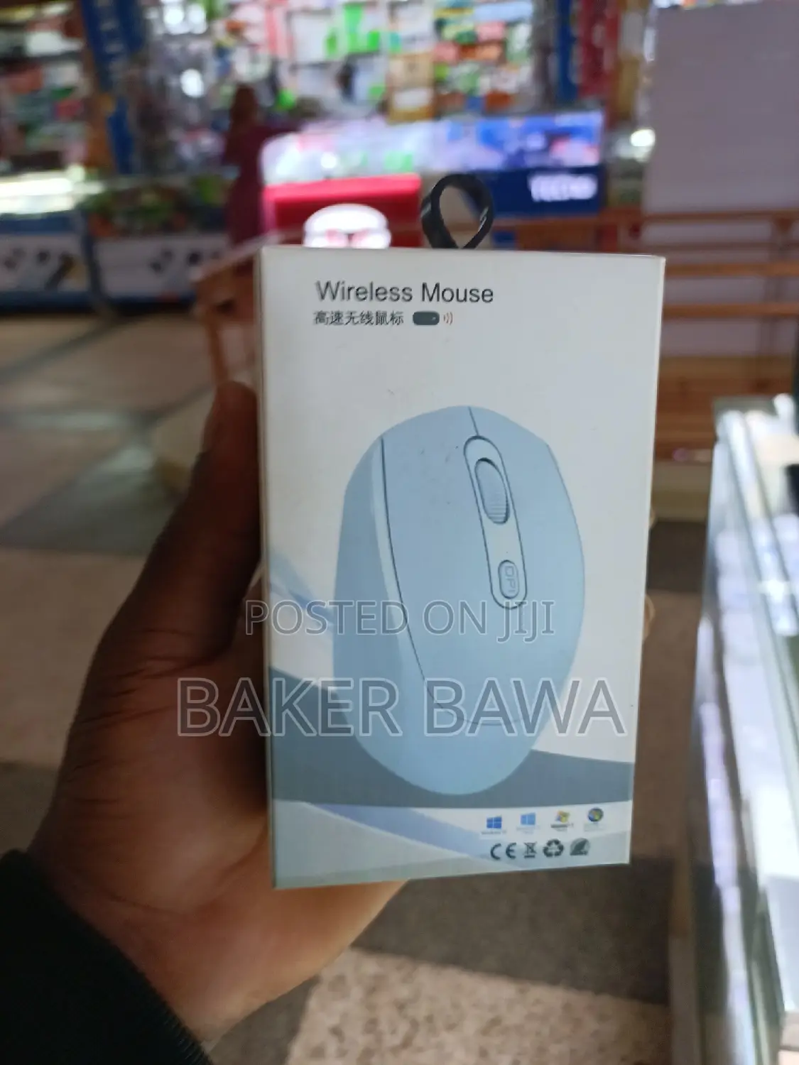 Rechargeable Wireless Mouse With Bluetooth