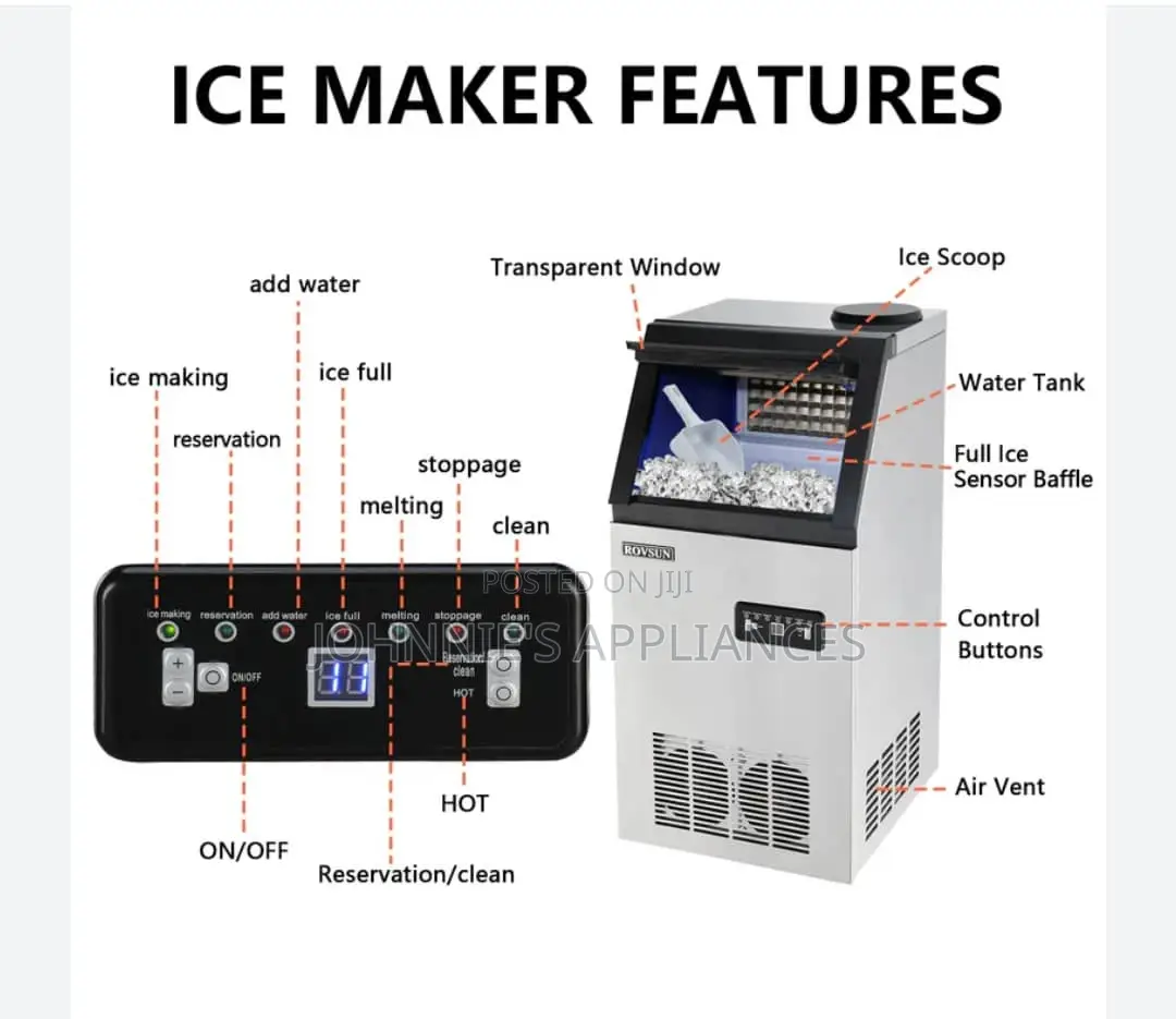 Commercial Electric Ice Maker Machine