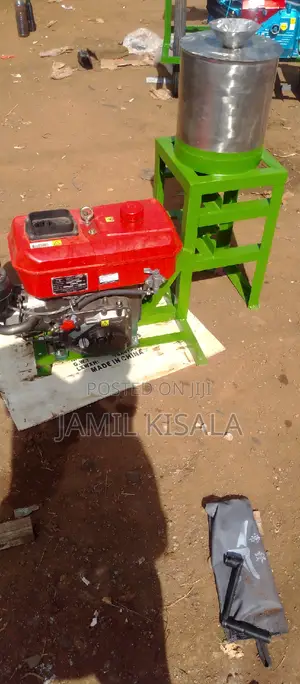 G/ Nuts Machine With a Diesel Engine