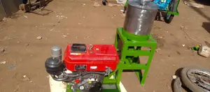 G/ Nuts Machine With a Diesel Engine