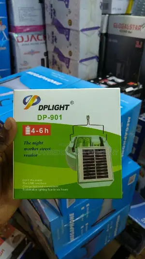 Portable Out-Door Camping Light Solar Rechargeable Battery