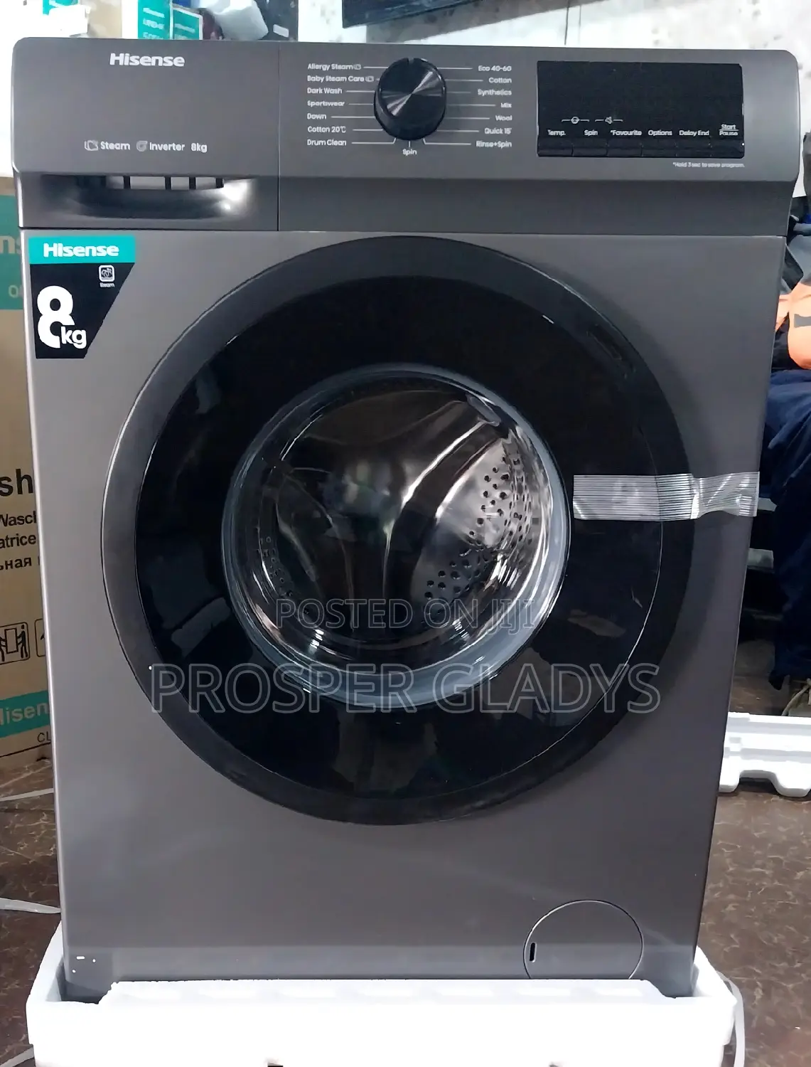 8kgs Hisense Washing Machine Front Loader